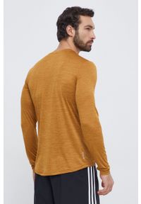 Salewa longsleeve sportowy Puez Melange kolor brązowy melanżowy. Kolor: brązowy. Materiał: materiał. Długość rękawa: długi rękaw. Wzór: melanż. Styl: sportowy #2
