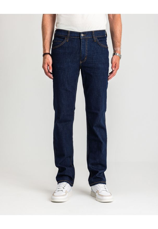 Męskie Spodnie Jeansowe Mustang Style Tramper Straight Denim Blue 1017121 5000 901