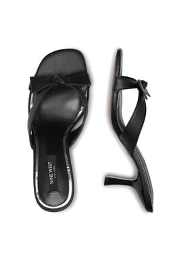 Nine West Klapki WFA2668-1 Czarny. Kolor: czarny. Materiał: syntetyk