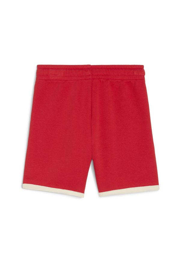 Puma - Dziecięce szorty Little Runners PUMA. Okazja: na uczelnię. Kolor: czerwony. Styl: sportowy. Sport: joga i pilates