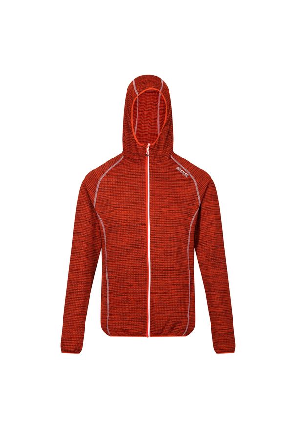 Regatta - Meska Bluza Yonder Hoody. Kolor: pomarańczowy, wielokolorowy, żółty. Sport: turystyka piesza