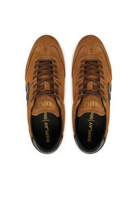Replay - REPLAY Sneakersy GMSL1.000.C0001L Brązowy. Kolor: brązowy. Materiał: zamsz, skóra #2