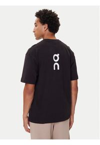 On T-Shirt Club-T 1ME1005 Czarny Relaxed Fit. Kolor: czarny. Materiał: bawełna #4