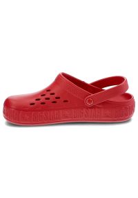 Big-Star - Czerwone Klapki Big Star Męskie Wodoodporne Buty. Okazja: na plażę, na spacer. Kolor: czerwony. Styl: wakacyjny #6