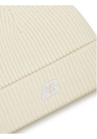New Balance Czapka Winter Watchman Beanie Patch V3.0 LAH53008PEF Beżowy. Kolor: beżowy. Materiał: akryl, materiał #3