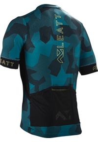 Koszulka rowerowa LEATT Jersey MTB Endurance 5.0. Kolor: wielokolorowy, niebieski, zielony. Materiał: jersey