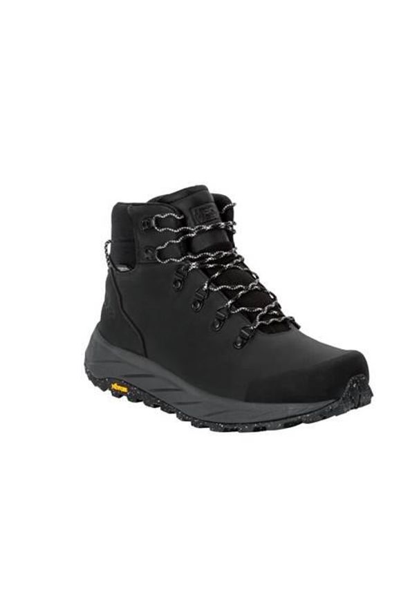 Buty trekkingowe męskie Jack Wolfskin Terraquest X Texapore Mid. Kolor: szary. Materiał: skóra. Szerokość cholewki: normalna. Sport: turystyka piesza