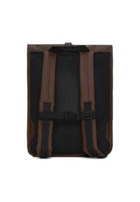 Rains Plecak Rolltop Rucksack W3 13320 Brązowy. Kolor: brązowy. Materiał: materiał #4