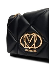 Love Moschino - LOVE MOSCHINO Torebka JC4041PP1NLC0000 Czarny. Kolor: czarny. Materiał: skórzane #3