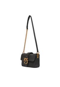 Pinko - PINKO Torebka Love One Mini Slouchy Fl PE 25 PLTT 104340 A2CF Czarny. Kolor: czarny #5