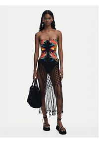 Desigual Strój kąpielowy Bahamas 25SWMK09 Czarny. Kolor: czarny. Materiał: syntetyk #4
