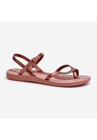 Damskie Sandały 82842 Ipanema Fashion Sandal Viii Fem Różowo-Brązowe różowe. Okazja: na co dzień. Zapięcie: pasek. Kolor: różowy. Materiał: guma. Styl: casual #9