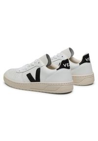 Veja Sneakersy V-10 Leather VX020005A Biały. Kolor: biały. Materiał: skóra #4