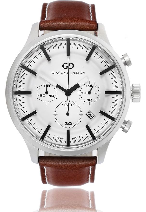 Zegarek Giacomo Design Elegancki męski GD01004. Styl: elegancki