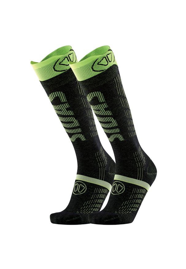 Skarpety narciarskie SIDAS Ski Ultrafit. Kolor: żółty, wielokolorowy, czarny. Sport: narciarstwo