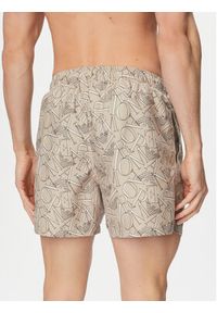 Emporio Armani Szorty kąpielowe EM000583 AF20440 F6056 Szary Regular Fit. Kolor: szary. Materiał: syntetyk #3