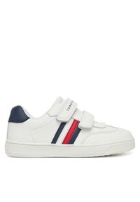 TOMMY HILFIGER - Sneakersy Tommy Hilfiger. Kolor: biały