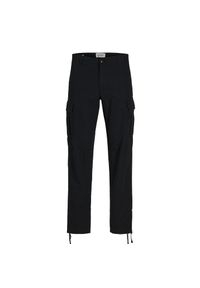 Cargo Jack & Jones Kane Barkley czarny. Kolor: czarny. Sport: skateboard #1