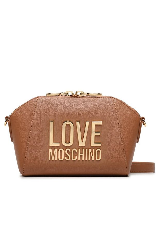 Love Moschino - Torebka LOVE MOSCHINO. Kolor: brązowy