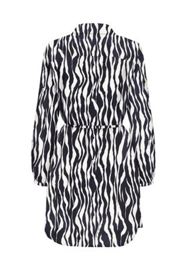 only - ONLY Sukienka koszulowa Nova 15241890 Czarny Regular Fit. Kolor: czarny. Materiał: wiskoza. Typ sukienki: koszulowe