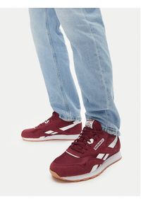 Reebok Sneakersy CLASSIC NYLON 100205110 Bordowy. Kolor: czerwony. Materiał: materiał. Model: Reebok Nylon, Reebok Classic