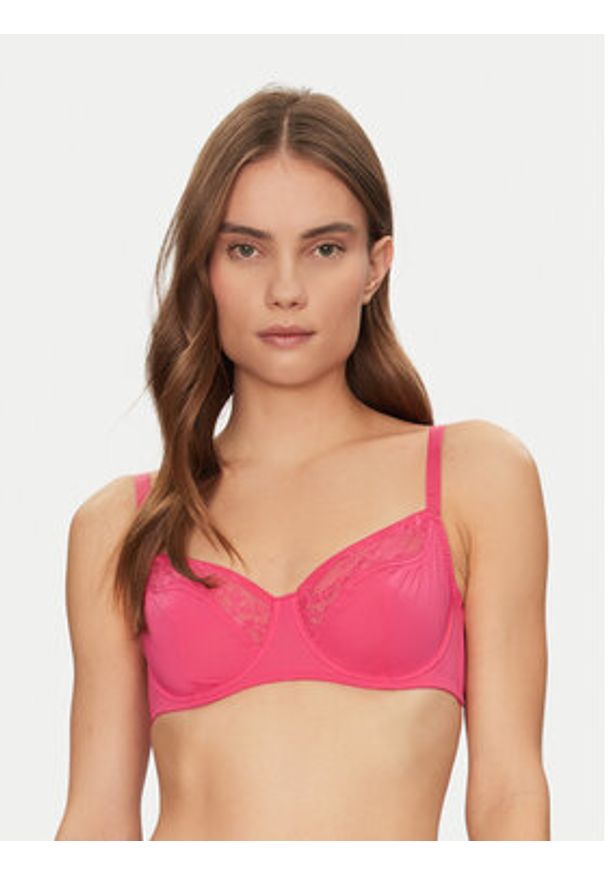 Dorina Komplet biustonoszy z fiszbiną Aurai FXWB0001LA176 Różowy. Kolor: różowy. Materiał: syntetyk