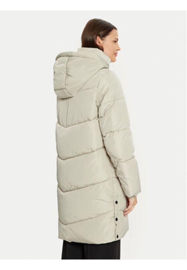 Vero Moda Kurtka zimowa Halsey 10290436 Beżowy Regular Fit. Kolor: beżowy. Materiał: syntetyk. Sezon: zima