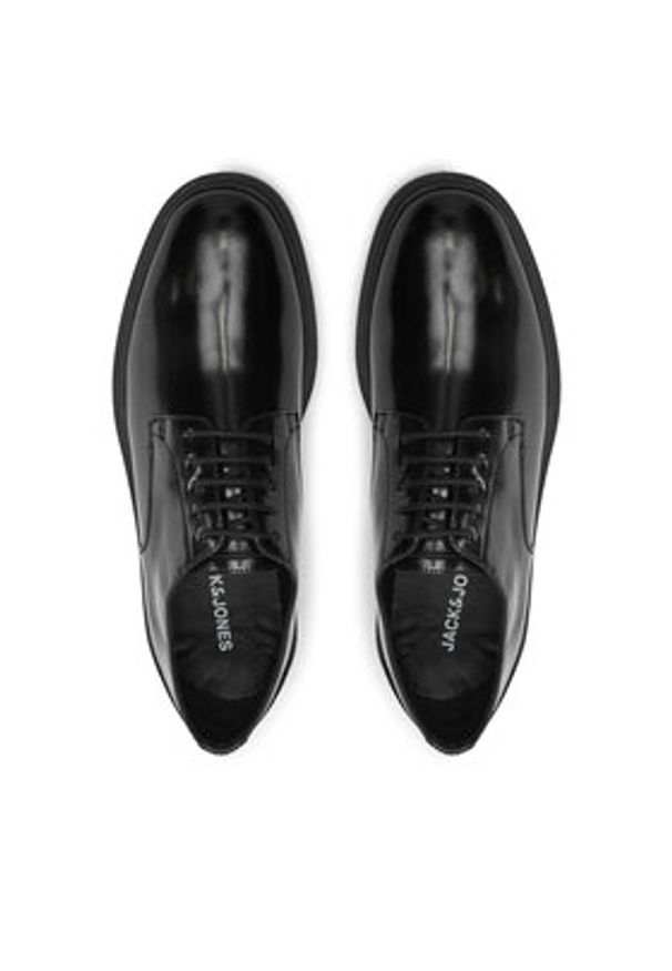 Jack & Jones Półbuty Jfwdax 12270652 Czarny. Kolor: czarny. Materiał: skóra