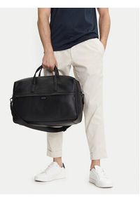 Calvin Klein Torba Ck Must Weekender K50K513051 Czarny. Kolor: czarny. Materiał: skóra