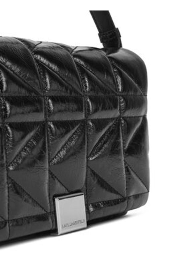 Karl Lagerfeld - KARL LAGERFELD Torebka A1W30394 Czarny. Kolor: czarny. Materiał: skórzane