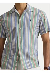 Polo Ralph Lauren Koszula 710965813002 Niebieski Classic Fit. Typ kołnierza: polo. Kolor: niebieski. Materiał: bawełna #3