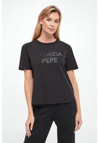 Patrizia Pepe - T-shirt damski PATRIZIA PEPE