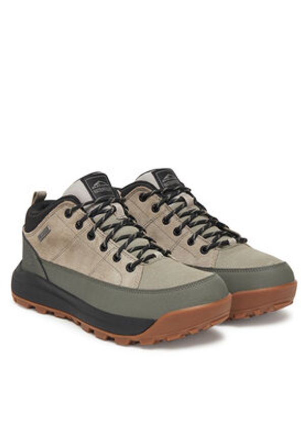 skechers - Skechers Trekkingi Cambert 210900 CMNT Szary. Kolor: szary. Materiał: skóra. Sport: turystyka piesza