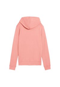 Puma - Damska Bluza Z Kapturem ESS No.1 Logo. Typ kołnierza: kaptur. Kolor: pomarańczowy, wielokolorowy, żółty