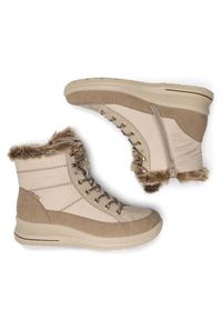 Rieker Trzewiki L7742-62 Brązowy. Kolor: brązowy. Materiał: syntetyk #5