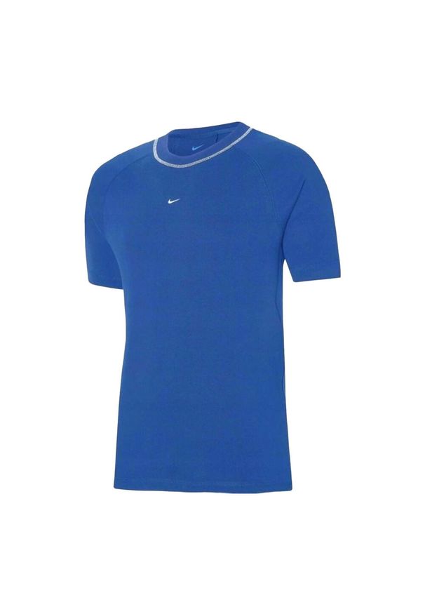 Nike - Męski Top Strike 22. Kolor: niebieski. Sport: turystyka piesza