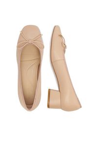 Gino Rossi - GINO ROSSI Czółenka C-XRY0508 Beżowy. Kolor: beżowy. Materiał: skóra #4