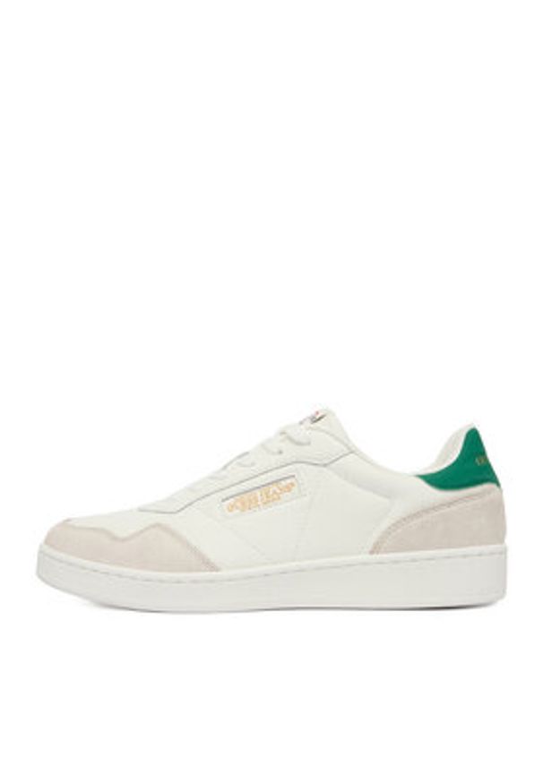 Guess Jeans Sneakersy CWBEO-LUNARI-01 WE Biały. Kolor: biały. Materiał: syntetyk, skóra
