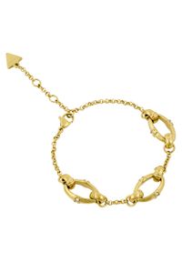 Guess Bransoletka JUBB05 168JW Złoty. Materiał: metalowe. Kolor: złoty #1