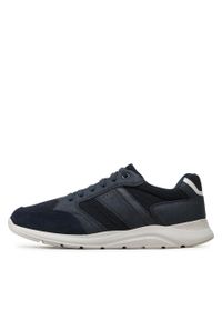 Sneakersy Geox U Damiano U35ANA014EKC4002 Navy. Kolor: niebieski