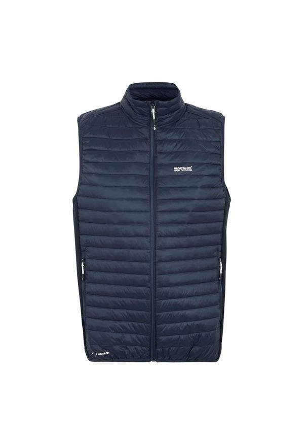 Regatta - Męska Kurtka Andreson Hybrid Padded Jacket. Kolor: niebieski. Materiał: puch