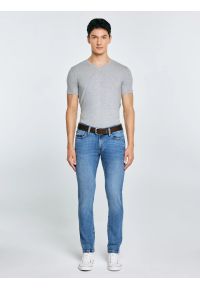 Big-Star - Koszulka męska v-neck z bawełny supima szara Supiclassicov 901. Kolor: szary. Materiał: bawełna. Długość: długie #5