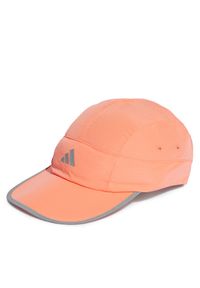 Adidas - adidas Czapka z daszkiem Running Packable HEAT.RDY X-City Cap HR7056 Pomarańczowy. Kolor: pomarańczowy