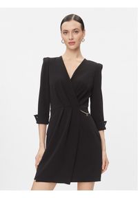 Rinascimento Sukienka koktajlowa CFC0019181002 Czarny Regular Fit. Kolor: czarny. Materiał: syntetyk. Styl: wizytowy #1