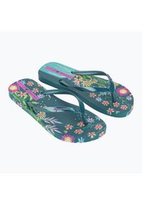 Klapki damskie Ipanema Verao Tropical. Kolor: niebieski