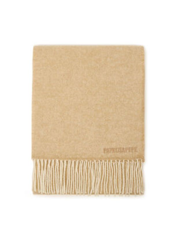 Patrizia Pepe Szalik 2F0124/8A681-B866 Beżowy. Kolor: beżowy. Materiał: wełna