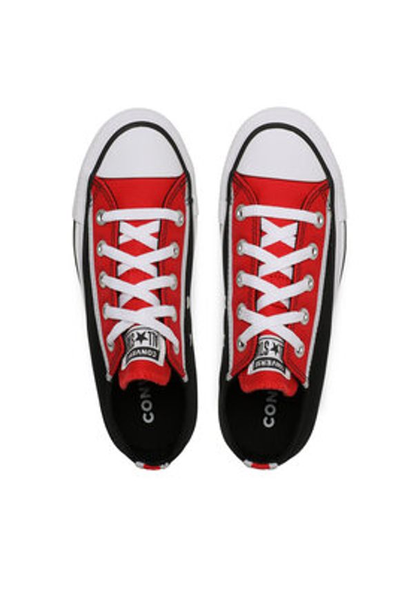 Converse Trampki Chuck Taylor All Star A03418C Czarny. Kolor: czarny. Materiał: materiał