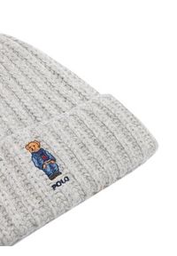 Polo Ralph Lauren Czapka 455936112001 Szary. Kolor: szary. Materiał: wełna #3