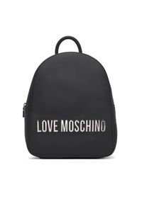 Love Moschino - LOVE MOSCHINO Plecak JC4193PP0NKD000B Czarny. Kolor: czarny. Materiał: skóra