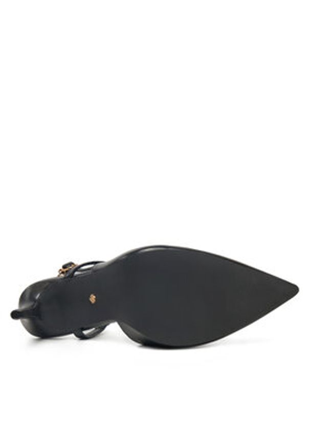 DeeZee Sandały DF-82780-11 Czarny. Kolor: czarny. Materiał: skóra